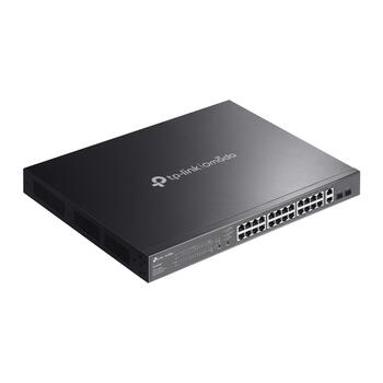 TP-LINK Omada ES228GMP коммутатор, 26xGbE, 24xPoE+, 384W, 2xSFP, управляемый L2+ (ES228GMP)