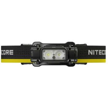 Nitecore Налобный фонарь NU50 1400 лм, LED, 2 лампы, IP68, Водонепроницаемость до 2 м, Встроенный аккумулятор 5000 мАч, 200 ч (NU50)