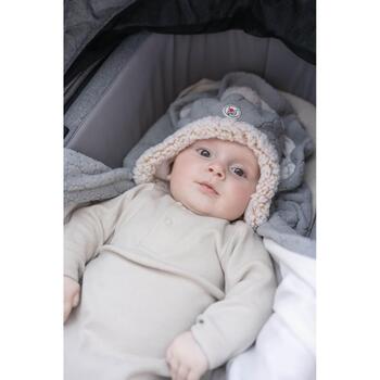 Lodger Hatter Folklore Fleece шапка HT 629_12-24, 12-24m, 100% полиэстер, песочный цвет, осень/зима (HT 629_12-24)