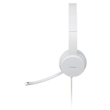Lenovo USB наушники 110 GXD1E71385, 1.8м, 32Ω, 116dB, USB Type-A, микрофон с держателем, стереозвук (GXD1E71385)