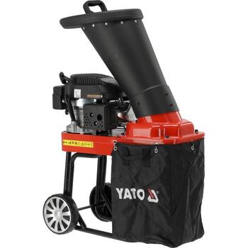 Yato zaru smalcinātājs YT-85580, 3.5 kW, 196 cm³, 45 mm, 30 l, benzīna, četrtaktu, LONCIN LC1P70FC, manuāla palaišana, 3000 min⁻¹ (YT-85580)