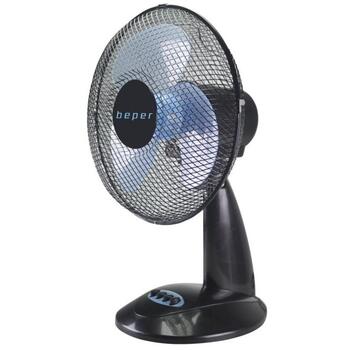 Beper Настольный вентилятор P206VEN230, 30см, 30Вт, 3 скорости, ABS, вращение, регулируемое направление потока воздуха (P206VEN230)