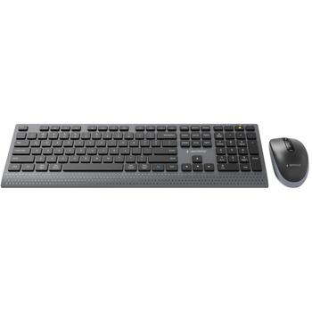 Gembird KBS-WPS-02 беспроводной комплект, 2.4G+BT, US раскладка, 3800 DPI, 300 мАч, черный (KBS-WPS-02)