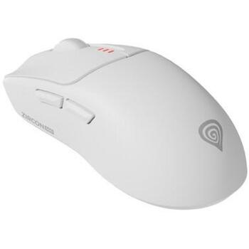 GENESIS Zircon 500 G2 NMG-2114 игровая мышь, 10000 dpi, 2.4 GHz, Bluetooth, USB Type-C, оптическая, 6 кнопок, белая (NMG-2114)