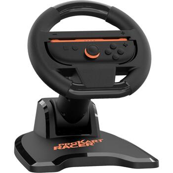 Subsonic Pro Kart Racer SA5727-1, 180° поворот, 2 кнопки, беспроводной, Nintendo Switch, Switch 2, съемный руль, 4 присоски (SA5727-1)