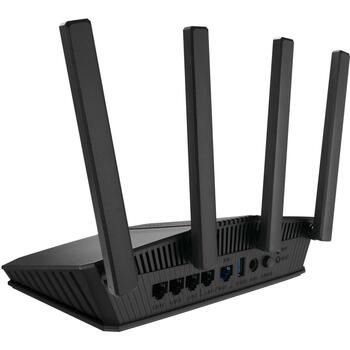Asus беспроводной маршрутизатор RT-BE58U, 3600 Mbit/s, Dual-band, 4 антенны, 5 LAN RJ-45 портов, 2.5 Gigabit Ethernet, Wi-Fi 7 (RT-BE58U)