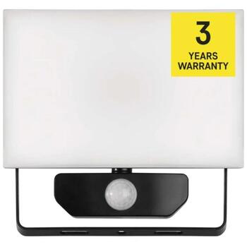 Emos LED прожектор TAMBO ZS2922, 20 W, 2000 lm, черный, IP54, PIR датчик, алюминиевый корпус, 100 lm/W (ZS2922)