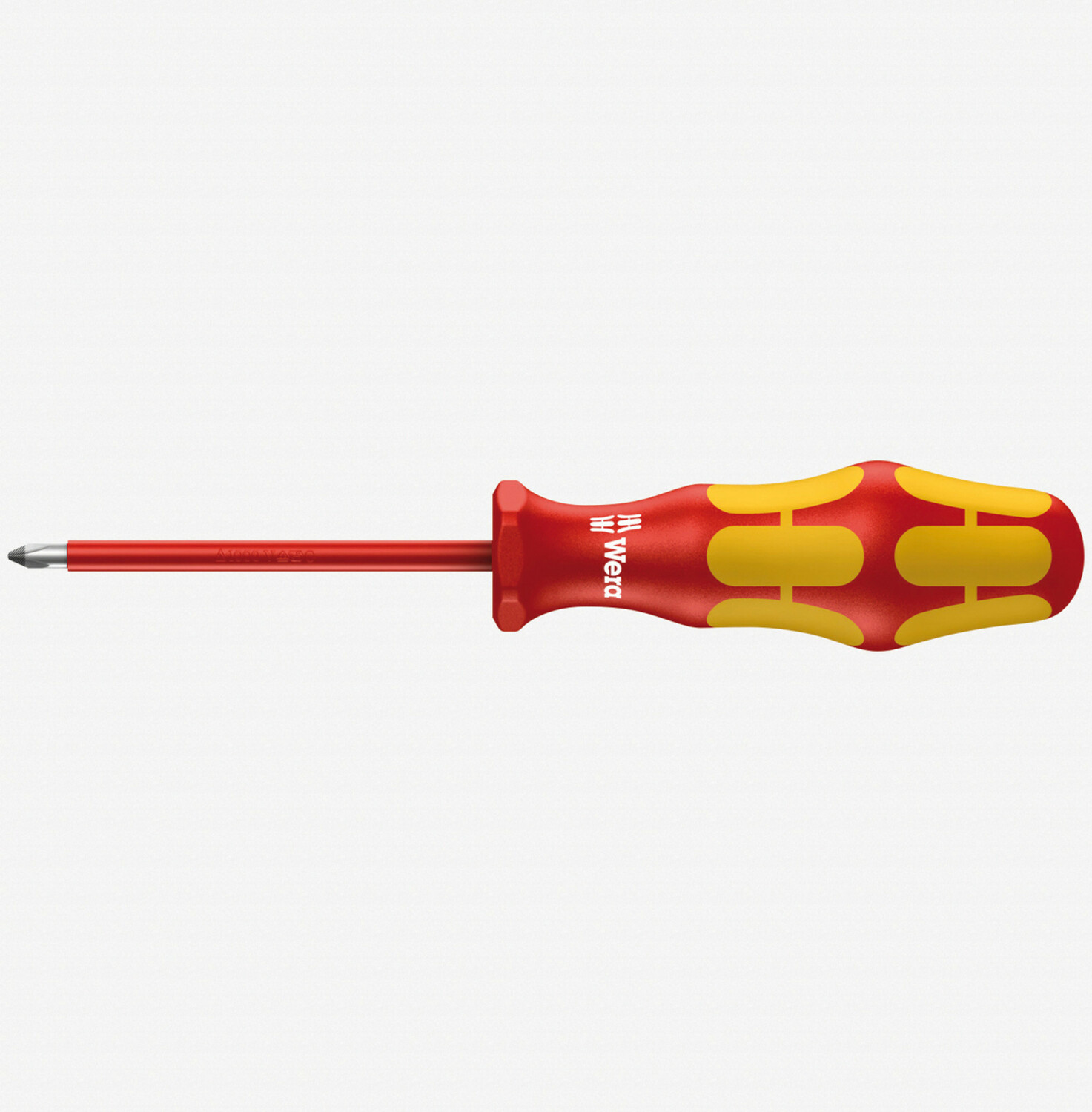 Wera skrūvgriezis 05006154001, PH2 x 100mm, 1000V izolēts, Lasertip, Kraftform rokturis, pretizslīdēšanas (05006154001)