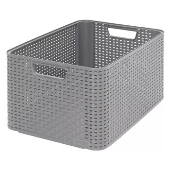 Коробка Style L 43,6x32,6x23см светло-серая 0803616099 Curver (0803616099)