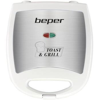 Beper Sviestmaižu mašīna 90.620, 1300W, 4 sviestmaizes, 28x21cm, siltumizolējošs rokturis, neslīdošas kājas (90.620)