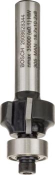 Noapaļošanas frēze HM R=3 mm, divpusējā, Rokas frēzēm, malu frēzēm NOAPAĻOŠANAS FRĒZE STANDARD FOR WOOD, 2608628344, BOSCH (2608628344)