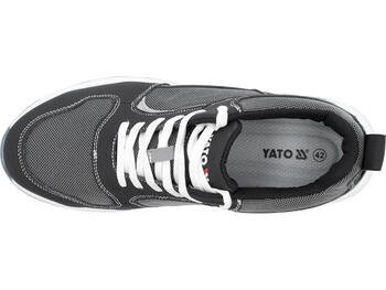 Yato Защитная обувь PRIME SBP YT-80531, 40, 26.4 см, EN ISO 20345:2011, SRA, 200 J, 15 кН, 1100 Н, стальной подносок (YT-80531)