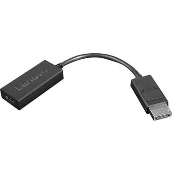 Lenovo USB adapteris 4X90R61023, 22.5 cm, 4K atbalsts, DisplayPort - vīriešu, HDMI - sieviešu (4X90R61023)