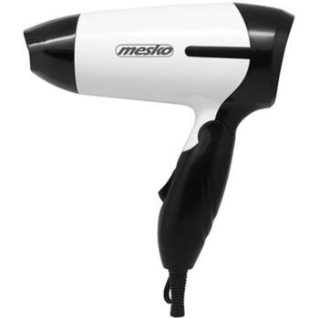 Mesko matu fēns MS 2262, 1000 W, 2 temperatūras iestatījumi, melns/balts, salokāms rokturis, gaisa koncentrators (MS 2262)