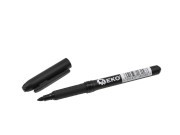 Geko pastāvīgais marķieris G29020, melns, smalks gals, laikapstākļiem izturīga tinte, OSB, plastmasa, keramika, koks, metāls, PVC (G29020)