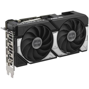 Asus Видеокарта RTX 5060 Ti 90YV0MP3-M0NA00, 8 ГБ GDDR7, 4608 CUDA ядер, 128 бит, 2 вентилятора, 7680 x 4320 пикселей (90YV0MP3-M0NA00)