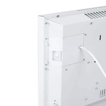 Eurom Alutherm 800XS WiFi konvektora sildītājs telpu apkurei 800W WiFi viedā vadība sienas un grīdas uzstādīšana kompakts (360837)