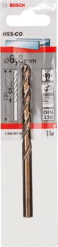 HSS-Co urbis metālam 6,8mm, 1 gab., Urbjmašīnām/skrūvgriežiem KOBALTA HSS SPIRĀLVEIDA URBIS, 2608585857, BOSCH (2608585857)