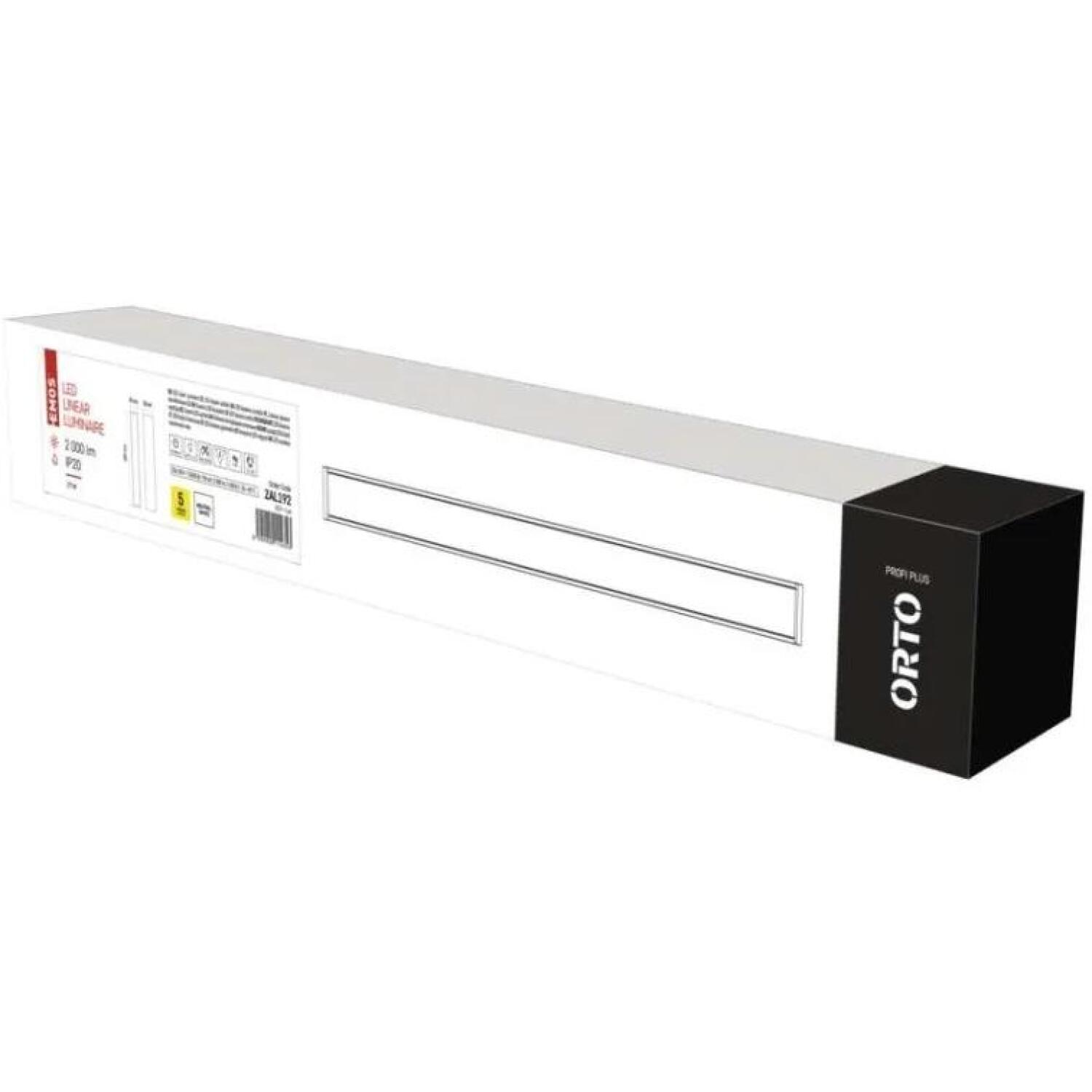 Emos LED линейный светильник ZAL192, 19 W, 2000 lm, IP20, 220–240 V, 50/60 Hz, 50 000 часов, 110°, 4 000 K (ZAL192)