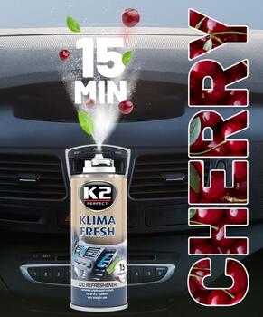 Kondicioniera tīrīšanas līdzeklis FRESH CHERRY 150ml, K222CH K2 (K222CH)