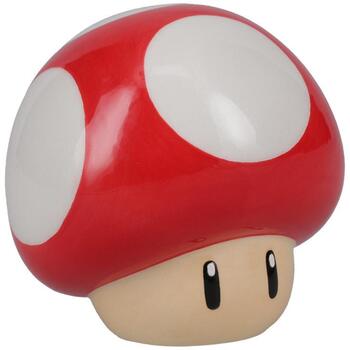 Paladone Super Mario Sēņu sāls un piparu kratītāji PP13410NN, keramika, sarkans/zaļš, 2 gab. (PP13410NN)