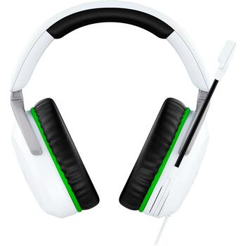 HyperX наушники CloudX Stinger 2 75X28AA, 10-28000 Гц, 32 Ω, 50 мм, 1.2 м, Xbox, игровые, белые, проводные, закрытые (75X28AA)
