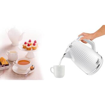 Tefal Электрический чайник KO250130, 2400 Вт, 1.7 Л, Пластик, 360° поворотная база, Белый (KO250130)