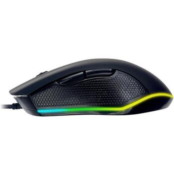 Tracer Провода мышь Gamezone EDGE TRAMYS47367, 3200 dpi, 5 кнопок, 1.4 м, RGB подсветка, оптический сенсор (TRAMYS47367)