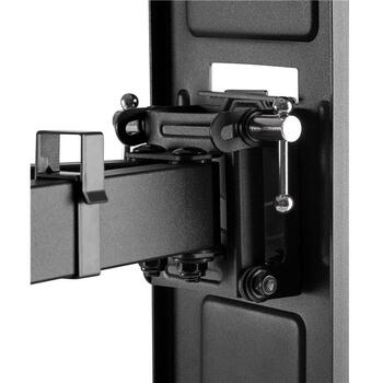Goobay настенное крепление TV Wall Mount Pro FULLMOTION (L) 49932, 200x200-600x400mm, 15°, 60°, черный (49932)