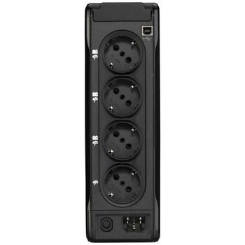 Eaton UPS 3P900UD 0.9 кВА, 540 Вт, 4 C14 разъема, 2 USB Type A/C, 9 Ач, 12 В, LED дисплей, 25 дБ, черный (3P900UD)