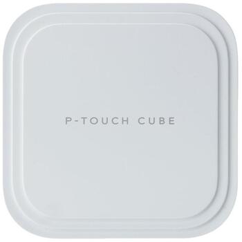 Brother PTP910BTZ1, принтер для этикеток, 360 dpi, 20 мм/с, Bluetooth 5.0, USB, лента TZe, белый (PTP910BTZ1)