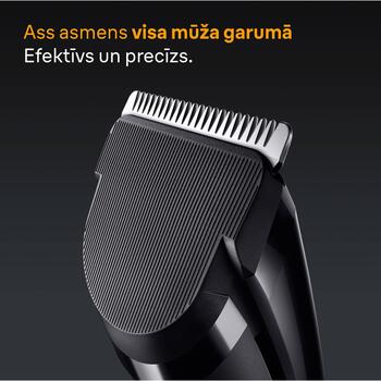 Braun машинка для стрижки волос HC5530 Series 5, беспроводная, 17 ступеней длины, 3-35 мм, 50 мин, NiMH аккумулятор (HC5530)