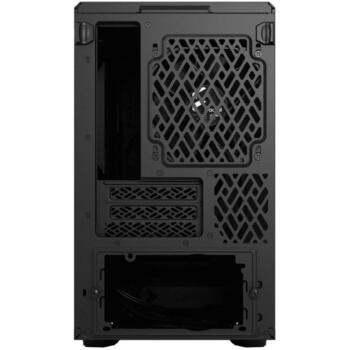 Fractal Design Datora Korpuss Meshify 2 Nano FD-C-MES2N-01, Melns, 2xUSB 3.0, 1xUSB Type-C, 3x2.5'', 1x3.5'', Putekļu filtri (FD-C-MES2N-01)