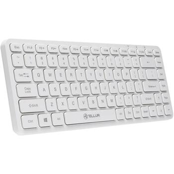 Tellur Mini Bezvadu Klaviatūra TLL491241, 84 taustiņi, 2.4 GHz, līdz 10m, Windows, MAC, IOS, Android (TLL491241)