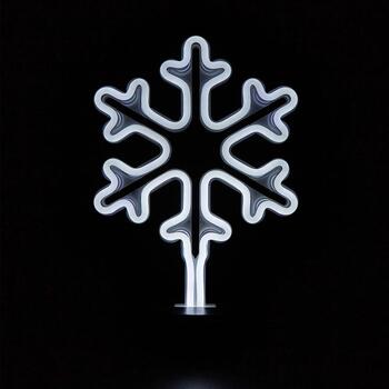 Manta Декоративная лампа SNL84WH, 5W, 1xLED, 2м кабель, белый цвет, свободно стоящая, сенсорная кнопка (SNL84WH)