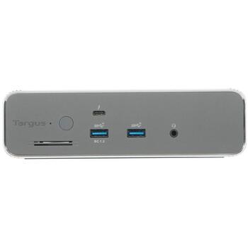Targus DOCK230EUZ dokstacija, Thunderbolt 5, 3x 8K, 140W EPR, 80 Gbps, 2.5G Ethernet, 4x USB 3.2, sudraba (DOCK230EUZ)