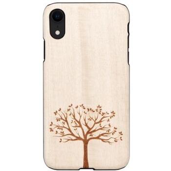 Man&Wood Чехол M7662B, 6.1, С изображением, Apple iPhone XR, натуральное дерево, поликарбонат (M7662B)