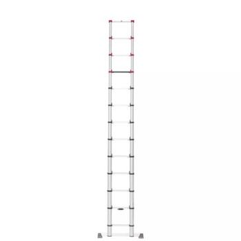 HAILO 037113131 Teleskopiskās kāpnes T80 FlexLine, alumīnijs, 13 pakāpieni, 380 cm, 150 kg, 111-380 cm (037113131)