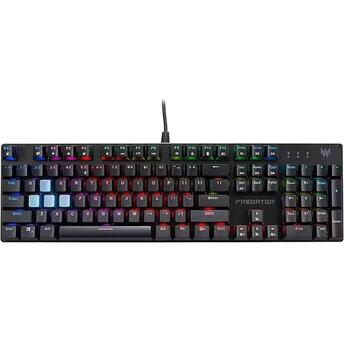 Acer Predator Aethon 303 клавиатура, GP.KBD11.048, 1.6м, 104 клавиши, RGB подсветка, Kailh Blue переключатели (GP.KBD11.048)