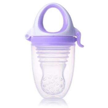 Kidsme Food Feeder Plus 160361LA, от 6 мес., силикон, полипропилен, лавандовый, вращение 360° (160361LA)