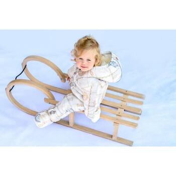 Lodger Skier Tribe комбинезон SKP 599_18_24, 18-24M, 100% полиэстер, молния, длинные рукава, 40°C, песочный цвет (SKP 599_18_24)