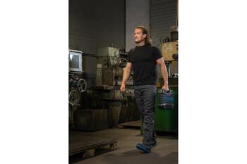 Hogert HT5K309-XL aizsargbikses, 65% poliesters/35% kokvilna, 190 g/m², EN ISO 13688, 2 kabatas, atstarojoši elementi (HT5K309-XL)