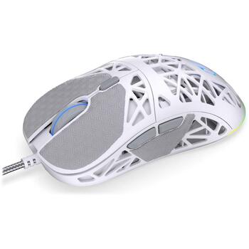 Endorfy USB datorpele LIV OWH EY6A021, 12000 DPI, 300 IPS, 6 pogas, 1.8 m kabelis, akumulatori, ambidextrous (EY6A021)