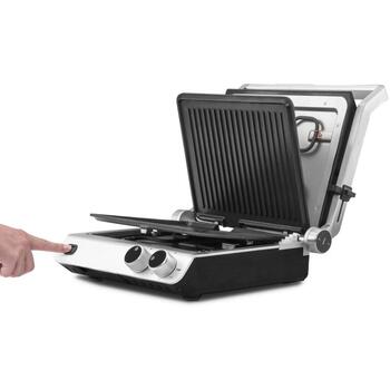 Gastroback Электрический столовый гриль 42537, 2000 W, 750 см², таймер, регулировка высоты, антипригарное покрытие (42537)