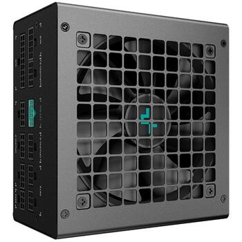 Deepcool Barošanas bloks PN650M R-PN650M-FC0B-JGEU, 650 W, 80 PLUS Gold, 120 mm ventilators, modulāra kabeļu pārvaldība (R-PN650M-FC0B-JGEU)