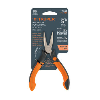Плоскогубцы с загнутыми концами 12см TRUPER (PM-PC4)