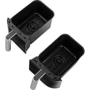 Ninja AF300EU karstā gaisa fritieris, 7.6L, 2470W, 6 programmas, 40-240°C, melns (AF300EU)