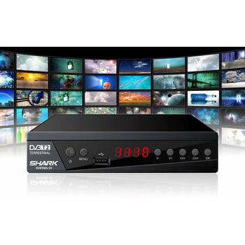 Manta ТВ тюнер DVBT005-SH, DVB-T, 720P, 1080i, 1080P, HDMI, Scart, коаксиальный, USB, антенна, пульт дистанционного управления (DVBT005-SH)