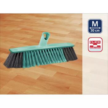 Leifheit Xclean universālā birste 1045032, 30cm, plastmasas sari, X-saru izvietojums, Click sistēma (1045032)