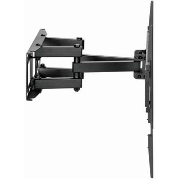Gembird televizora stiprinājums WM-80ST-03, atbalsta 37-80 collu, VESA 600 x 400 mm, 120° pagrieziens, 18° slīpums (WM-80ST-03)